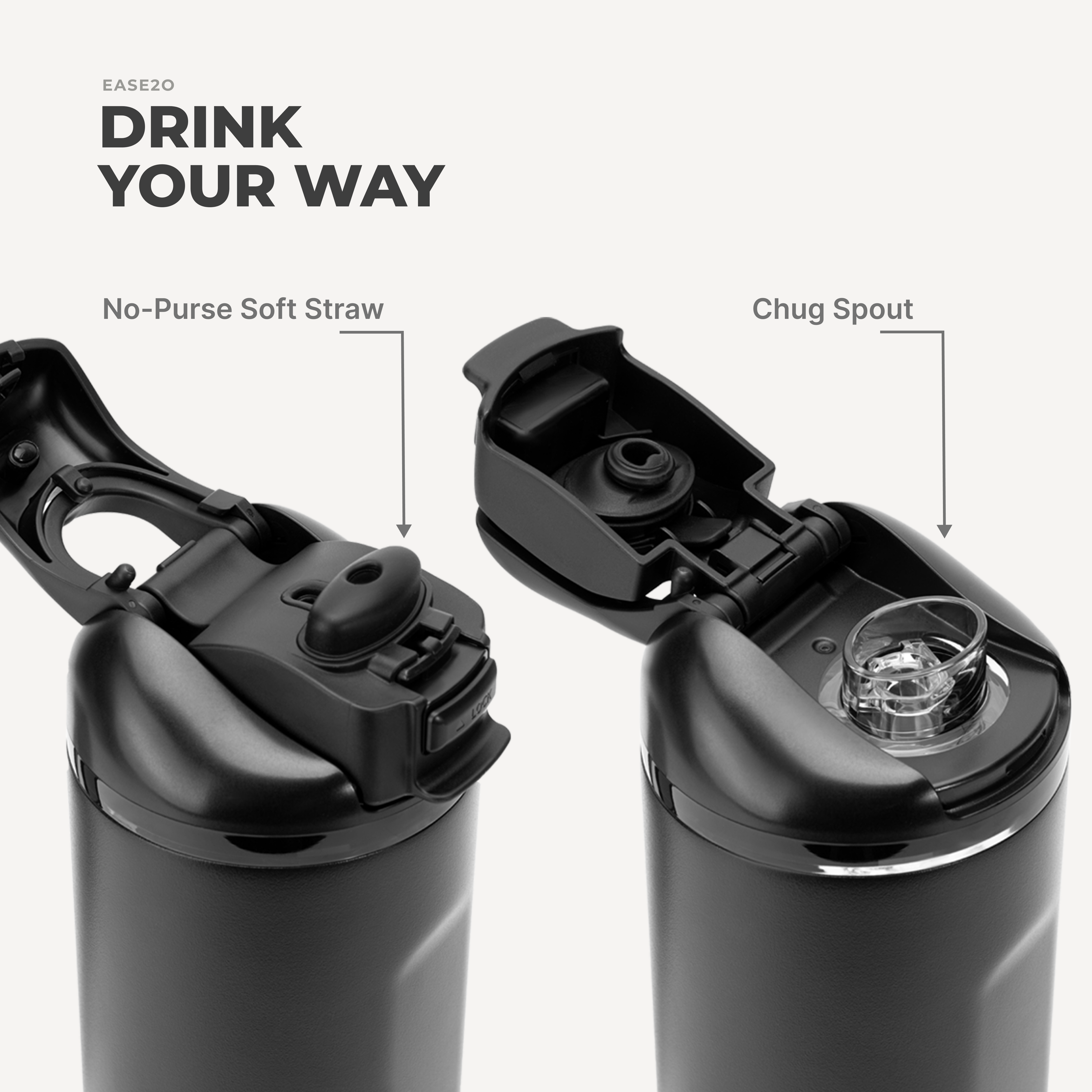Ease2o 24oz - Black