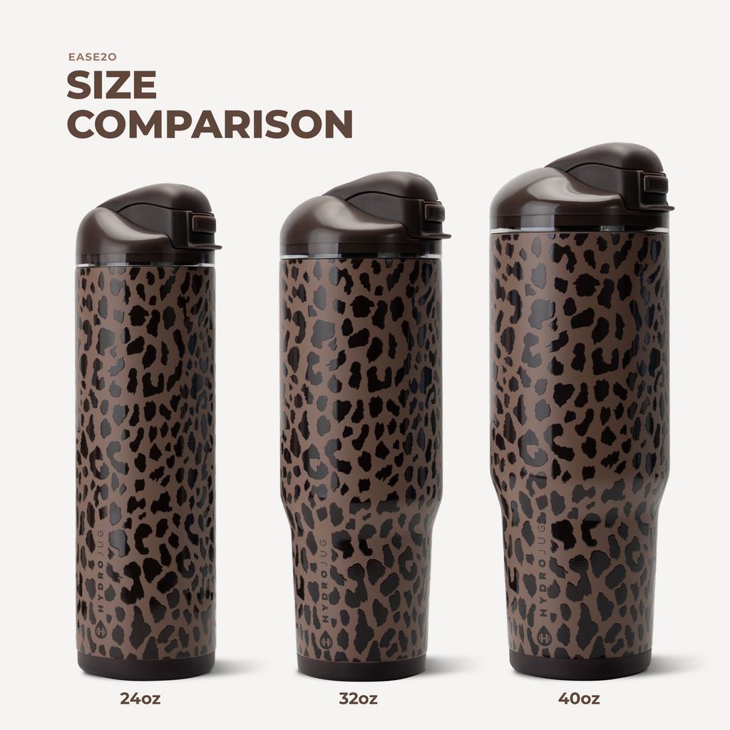 Ease2o 40oz - Brown Leopard
