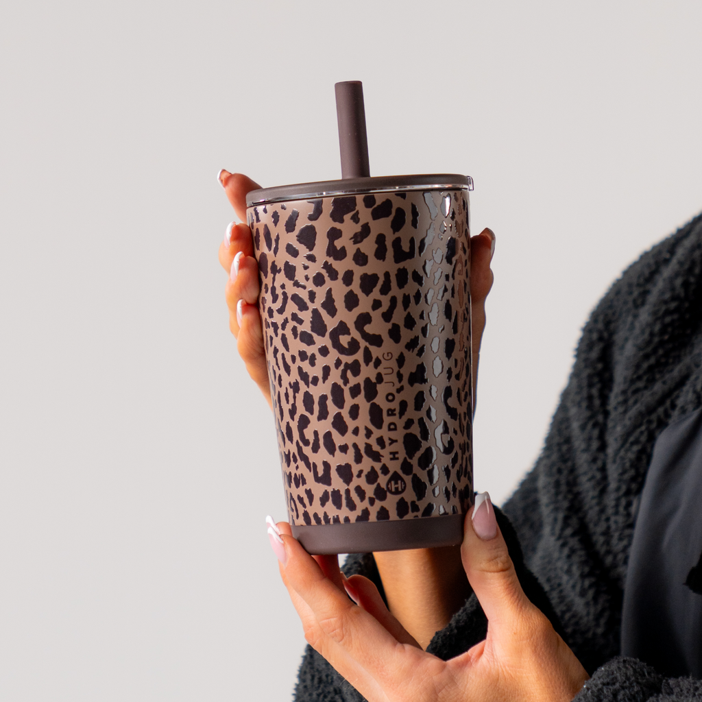 Everyday Tumbler 14oz - Brown Leopard