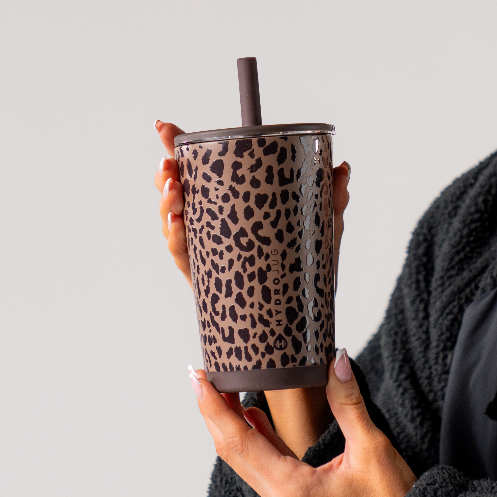 Everyday Tumbler 14oz - Brown Leopard