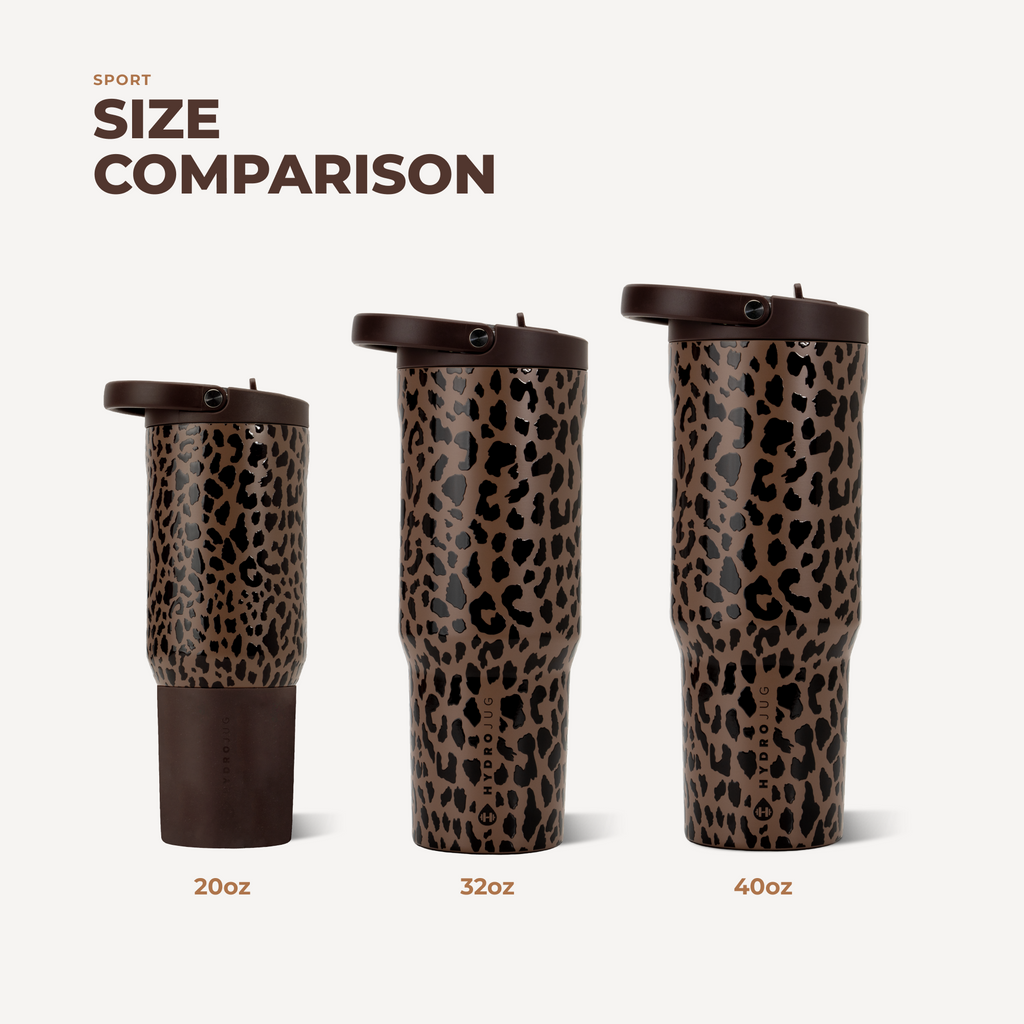 Sport 20oz - Brown Leopard