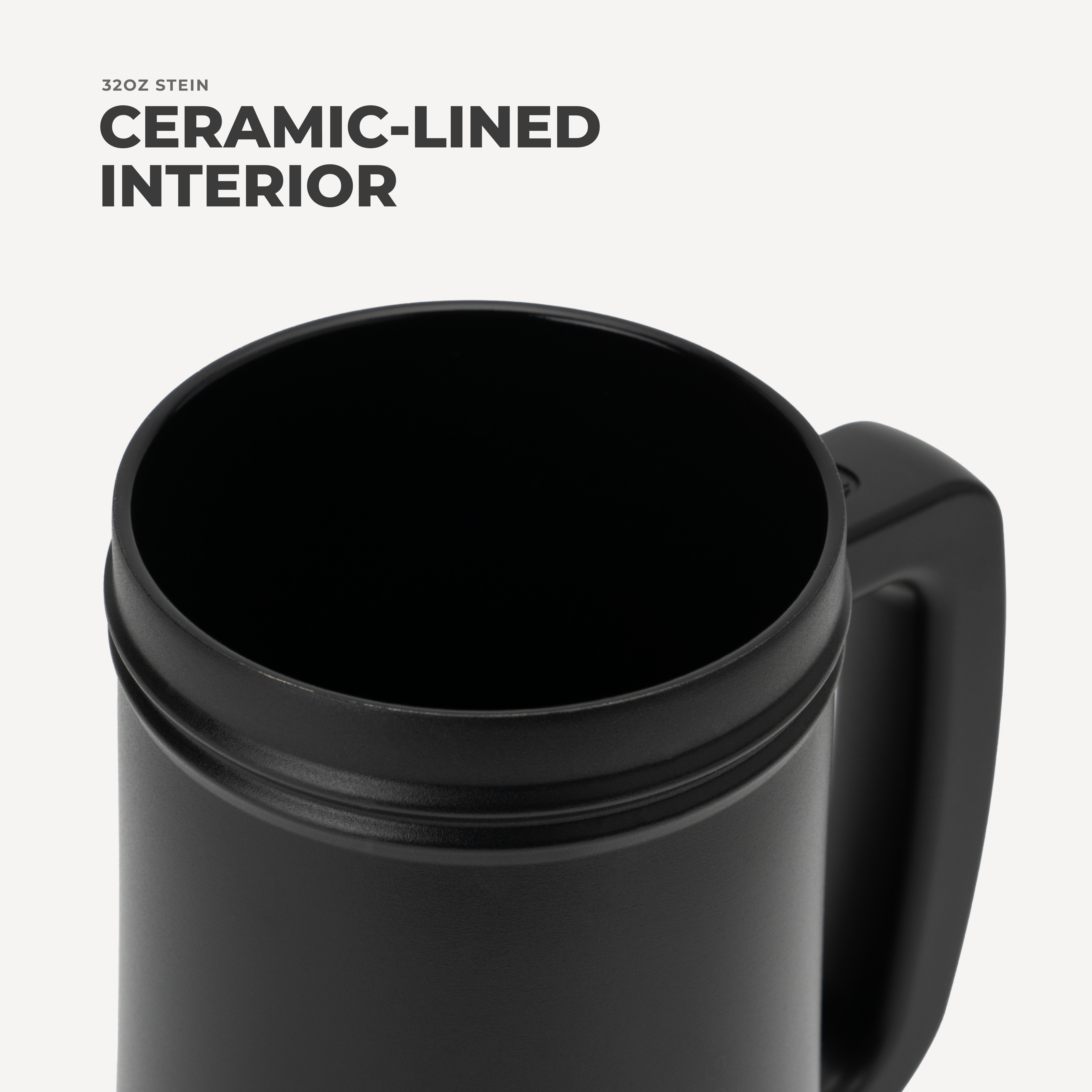 Stein 32oz - Black